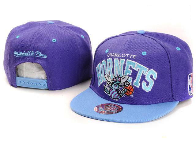 NBA New Orleans Hornets M&N Snapback Hat NU03